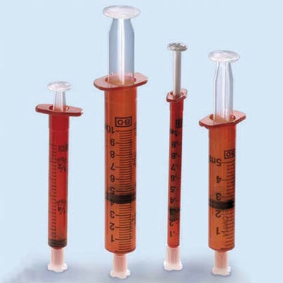 Oraaliruisku Amber, 5ml Luer tehdasp 100kpl