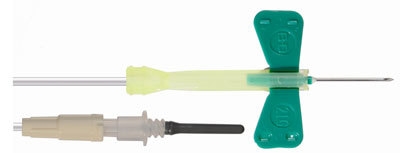 Näytteenottoneula Safety Lok, 21G (0,8x19mm) vihreä 50KPL