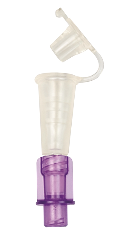 Nutricair Enfit adapteri, kartio, korkilla, Naarasliitin, steriili, 100kpl