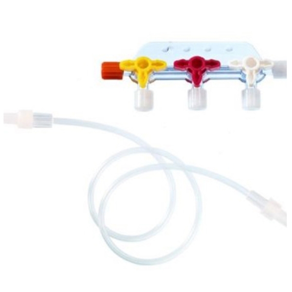 Kolmitiehanasarja, 3 hanaa, 20 kpl/ltk +150cm letku