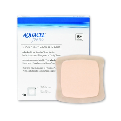 Haavasidos Aquacel Foam, 17,5,x17,5 kiinnttyvä 10KPL - Aquacel