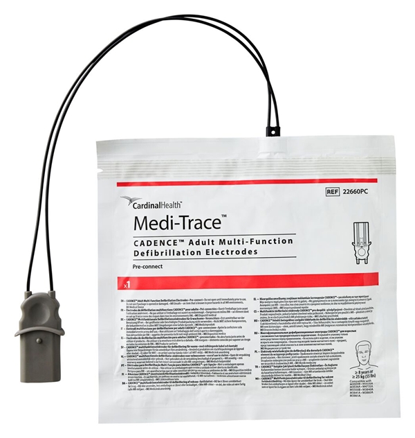 Medi-Trace™ Cadence, aikuisten defibrillaatioelektrodit, Philips esiliitännällä 10 kpl - 2