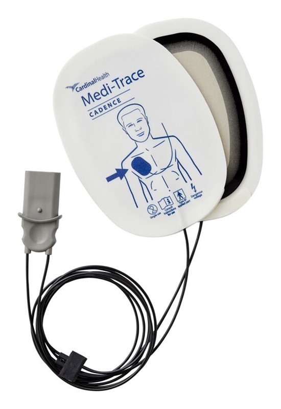 Medi-Trace™ Cadence, aikuisten defibrillaatioelektrodit, Philips esiliitännällä 10 kpl - 1