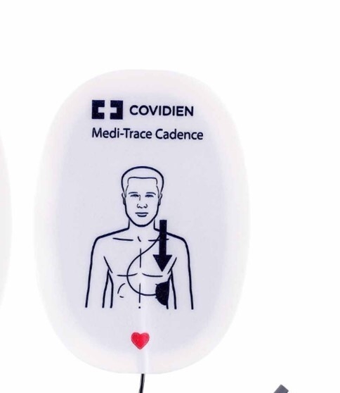 Medi-Trace™ Cadence aikuisten defibrillaatioelektrodit, Zoll säteilyn läpinäkyvät10kpl