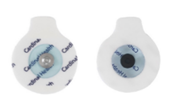 Kendall™ H135SG -elektrodi, vaahtomuovi, kiinteä geeli, neppari,  43x35mm pyöreä 50kpl