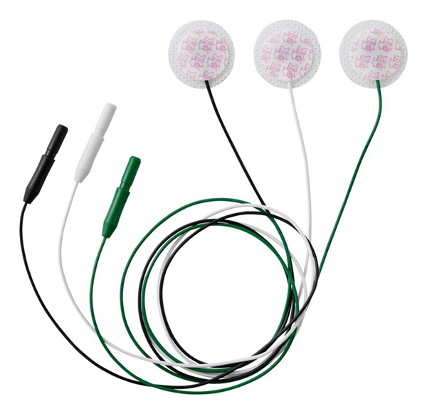 Kendall™ Neonatal 1051NPSM -elektrodi, kuitkangas,25mm pyöreä,rtg+3kp