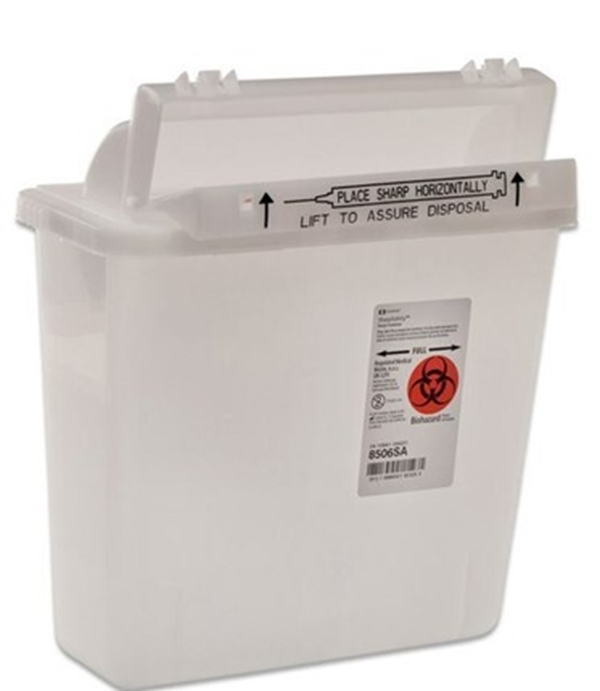 Riskijäteastia kannella 11L, SharpSafety™ 10KPL