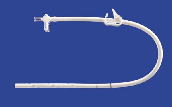 MILA chest silik.tube 20Fr38cm, Silikooni, 10 sivu reikää,1kpl