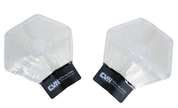 CVN Hexagon chest seal non-vented, 2-pack, 2kpl pakkaus, 160kpl - 3