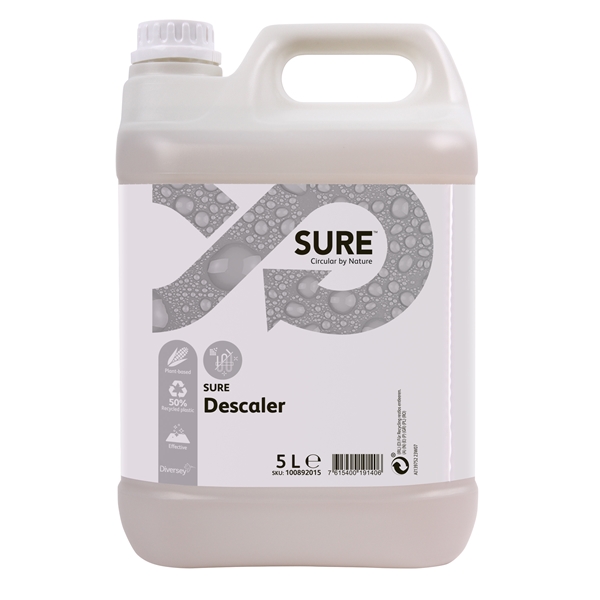 SURE kalkinpoistoaine Descaler 5L 1KPL, Descaler 5L 1KPL