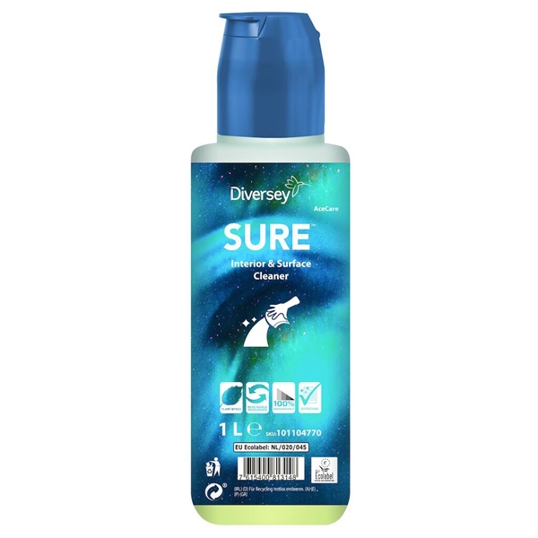 SURE AceCare yleispuhdistusaine Interior & Surface Cleaner 1L, Interior&Surface Cleaner AC 1L
