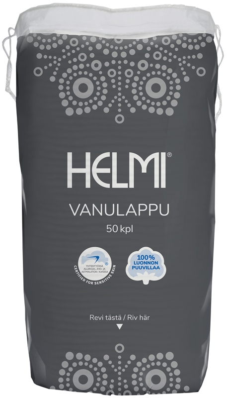 Helmi vanulappu iso, 50KPL