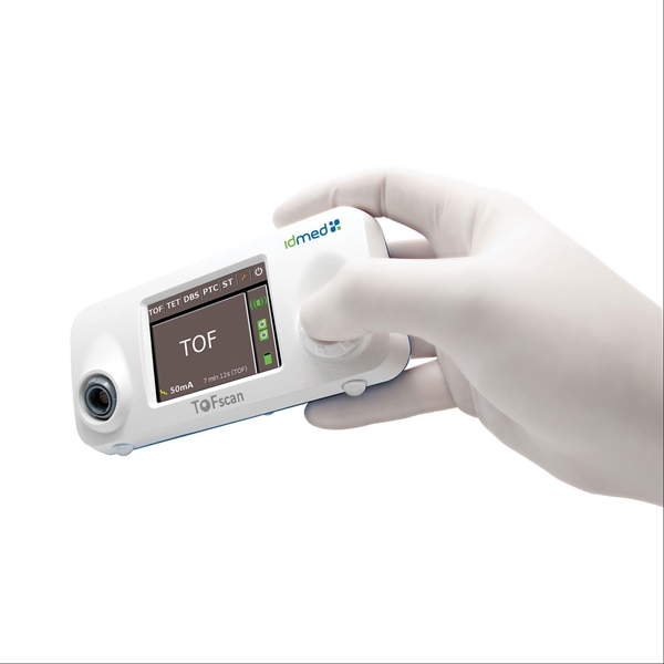 TOFSCAN näyttö, Lihasrelaksaation monitorointiin - 1