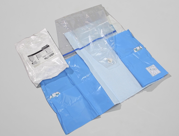 Nesteenkeräyspussi tyhjennysventtilillä 99x118 cm steriili 20KPL, 99x118cm ster 20 KPL