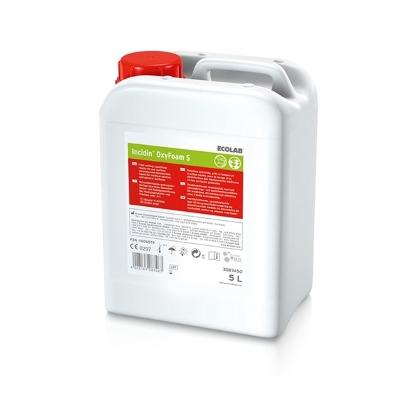 Puhdistus ja desinf liuos, Incidin Oxyfoam 5L 2KPL