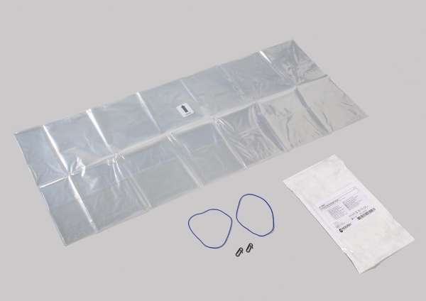 C-kaaren suoja 104x165 cm klipseillä ja kuminauhoilla steriili 6KPL, 104x165cm ster 6KPL