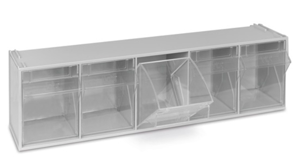 Neula-ruiskulaatikosto, 3-osainen, muovi, 60 x  24.5 x  21.5 cm