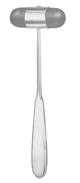 Refleksivasara Dejerine 20 cm, musta kumi, pyöreä