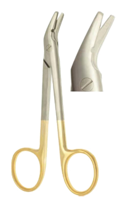 Sakset lanka kä 12 cm TC, 1 kpl