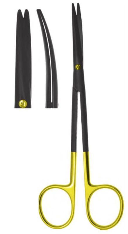 Sakset Metzenbaum käyrät 14.5, TC-edge