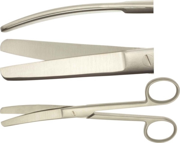 Sakset kir. käyrät 15,5cm, ty/ty