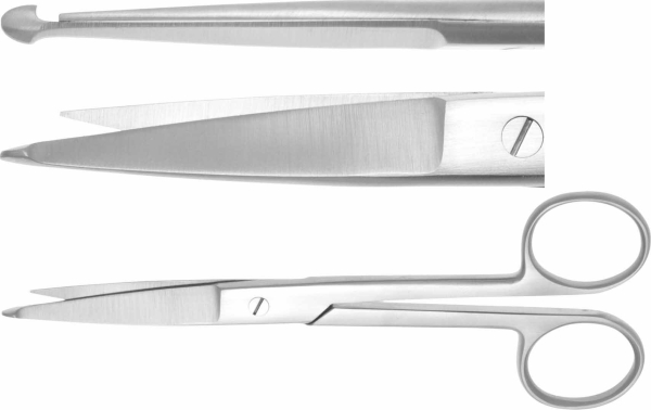 Sakset suorat 145 mm, teräväkärkiset