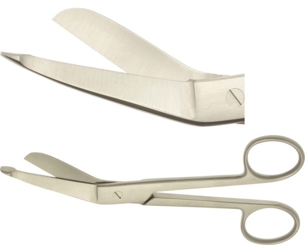 Sidesakset Lister 14 cm, Laterally angled