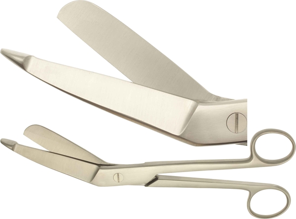 Sidesakset Bergmann, 230mm, kaareva