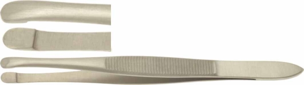 Ripsipinsetti pyöreä beer 90mm, ns. molluska-atula