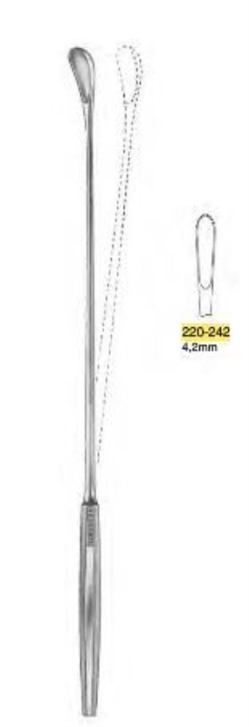 Kauha luer Koerte, 320mm, Ø 4.2mm