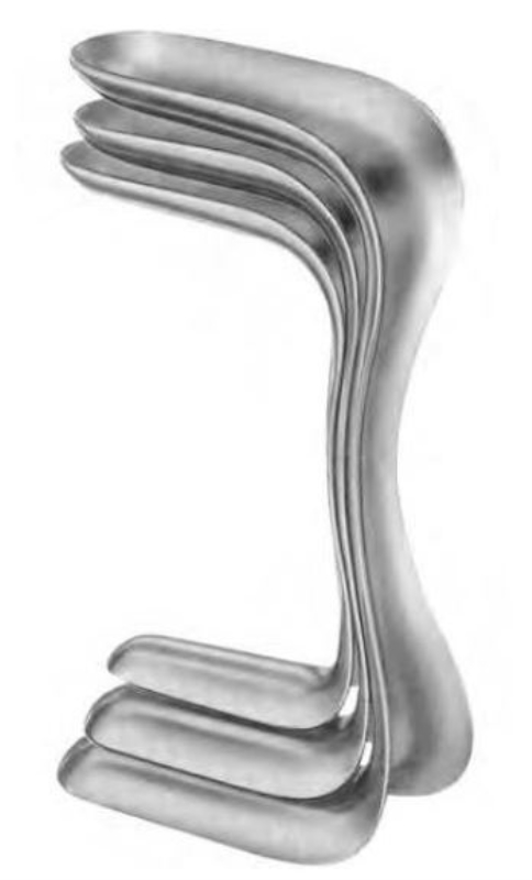 Spekula Sims Fig.3, 85X35MM/90X40MM 17.5CM