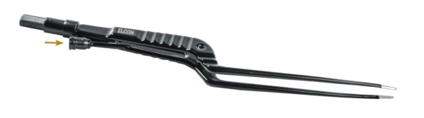 Bipolaariset pinsetit, suorat, 220mm