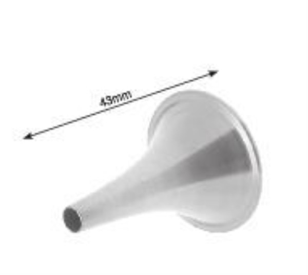 Korvasuppilo aik pyöreä, läpimitta 8,0mm