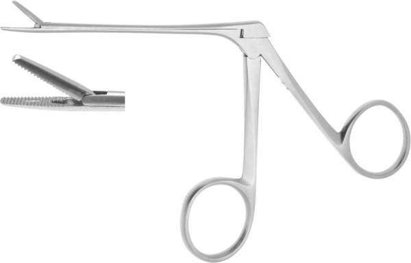 Alligaattoripihti Hartman 8cm, suora, leuat 1,6x8mm