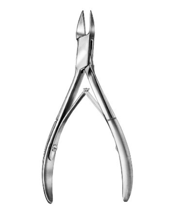 Kynsileikkuri 11,5 cm, suorat terät, 1 kpl