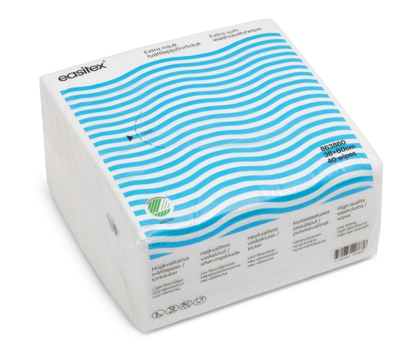 Kuitukangasliina EasiTex® pehm, valk 38x60cm 240KPL (6x40kpl) - EasiTex