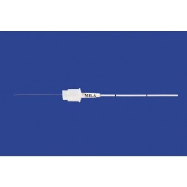 Silikonituubi 1mm cuffiton, 1mm IDx 9,5cm, styletillä