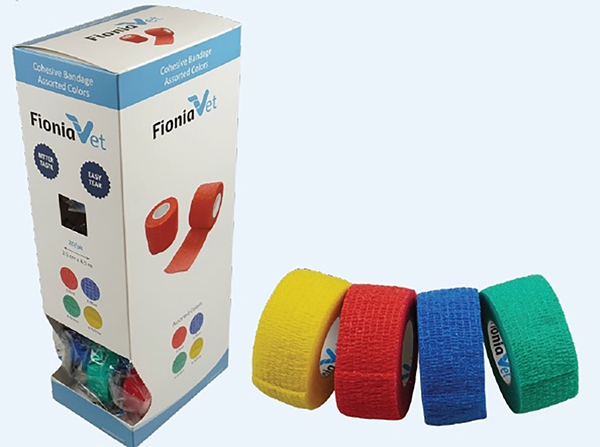 FioniaVet joustoside lajitelma, 2.5cm x 4.5m, 20kpl