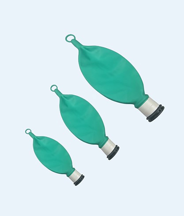 Hengityspussi vihreä, 1 litra. 1 kpl. Neopreenia