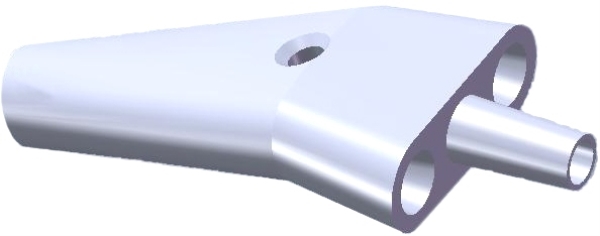 Adapteri imusäätör.Mediman, steriili luer kertak.50