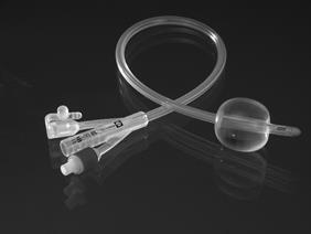 Kestokatetri 3-tie hematuria, CH18 Nel 42cm bal20-30ml 10KPL