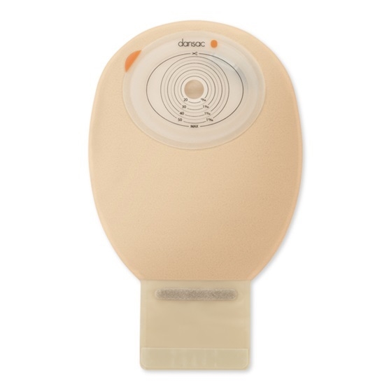 NovaLife 1 TRE, tyhjennettävä sidos, tasainen EasiView  beige, beige, ikkuna, maxi, 10 KPL