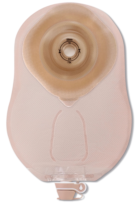 ModermaFlex CeraPlus Convex, 15-25 mm, beige, ikkunallinen, virtsa-avannepussi, Convex leik.pitoreunaton 10kpl