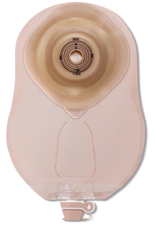 ModermaFlex CeraPlus Convex, 15-38 mm, beige, ikkunallinen, virtsa-avannepussi, Convex leik.pitoreunaton 10kpl
