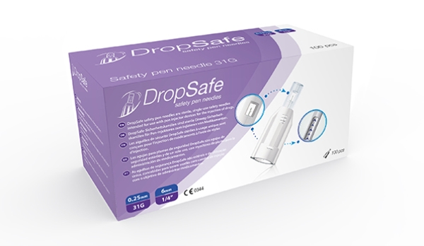 Turvainsuliinikynäneula, DropSafe 31Gx6mm 100KPL - 1