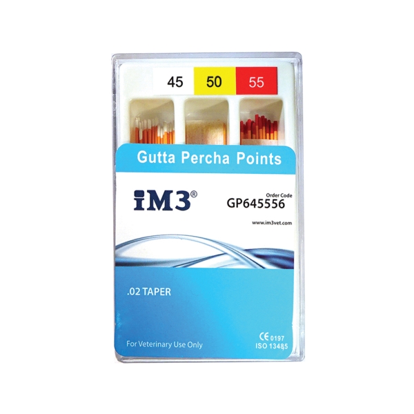 Gutta Percha, 60mm ISO Sizes 45 to 55 60kpl