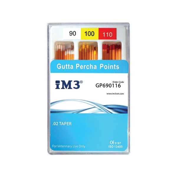 Gutta Percha , 60mm ISO Sizes 90 to 110 60kpl