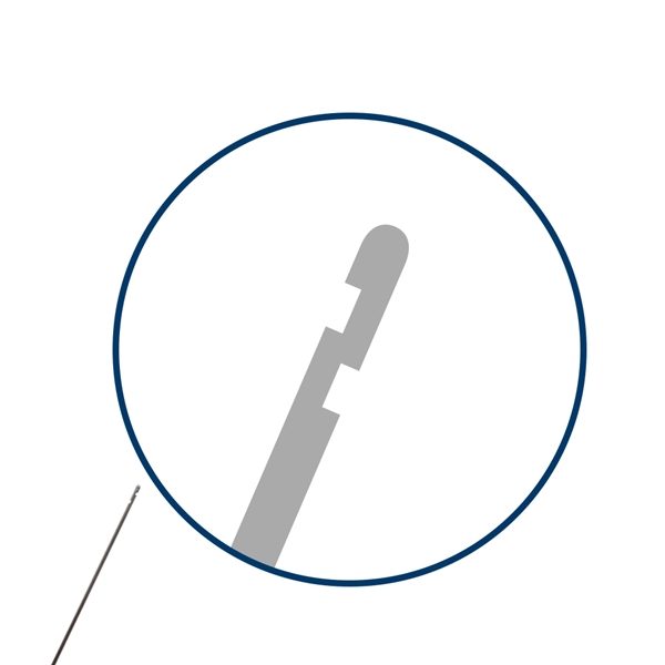 Vientineula 23G 60mm, 25kpl - 3