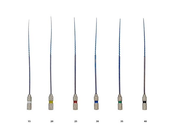 K-Reamer (Flex Ni-Ti) , 60mm 0,15 to 0,40 6kpl setti - 3