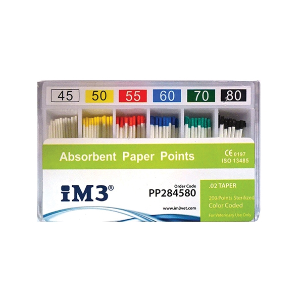 Paper Point , 28mm ISO sizes 45-80 200kpl